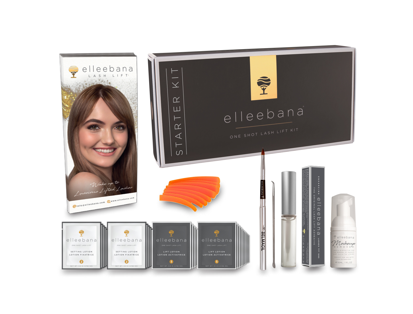 Elleebana Lash Lift + Lamination Kits