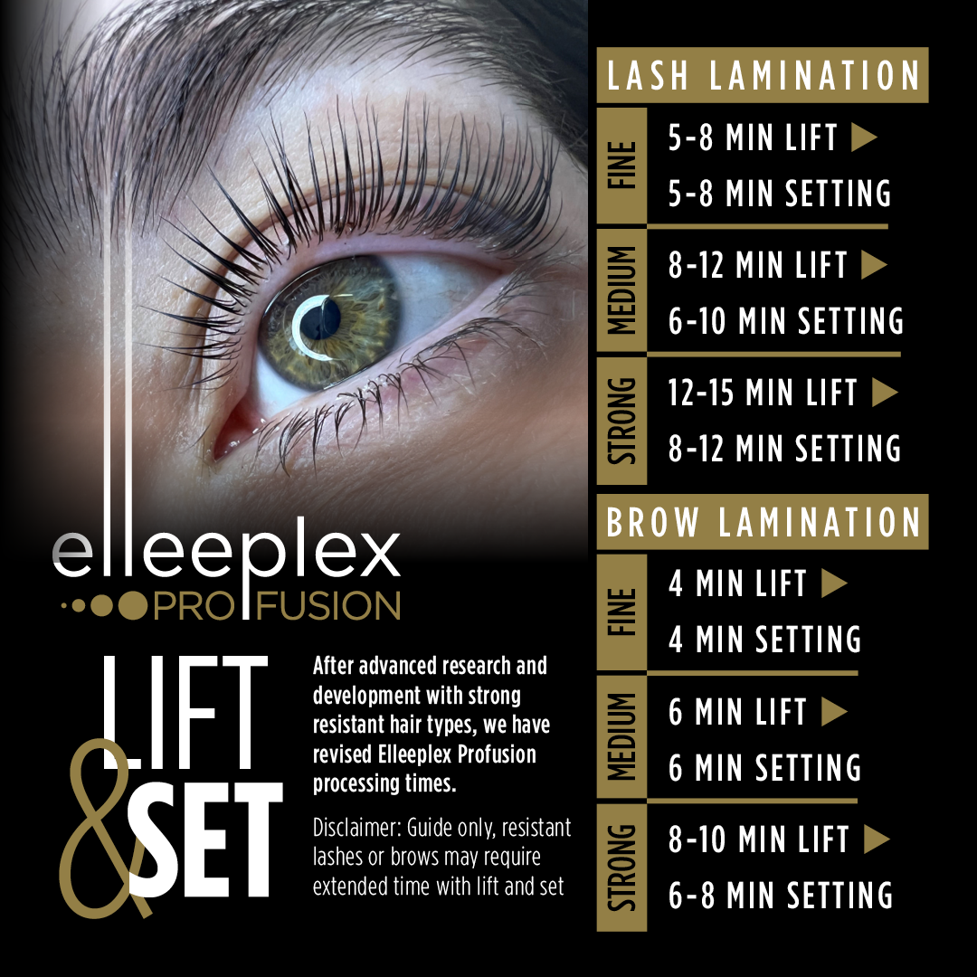 Elleeplex ProFusion Lash And Brow Lamination | FULL KIT – Elleebana Lashes